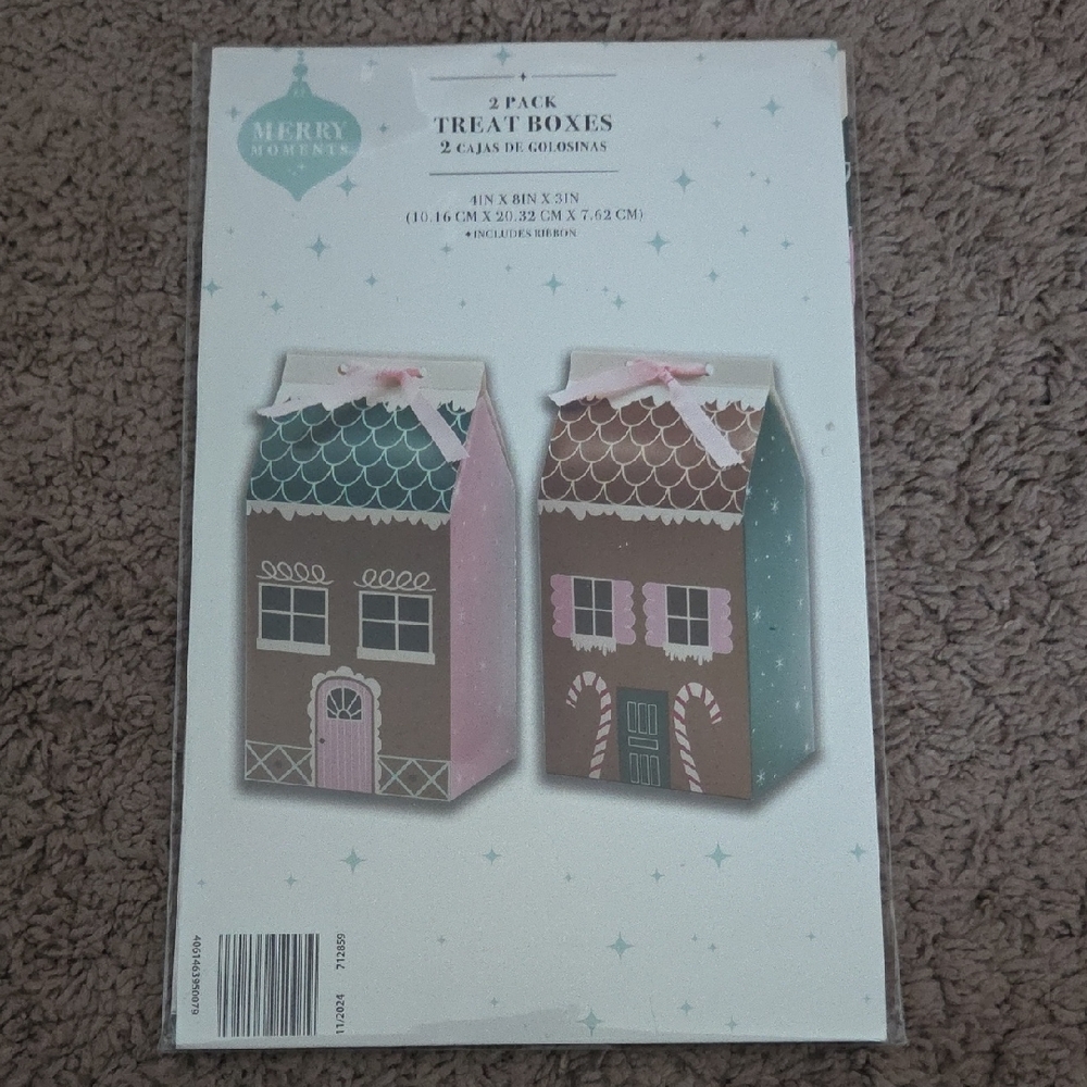 Merry Moments Treat Boxes 2-Pack